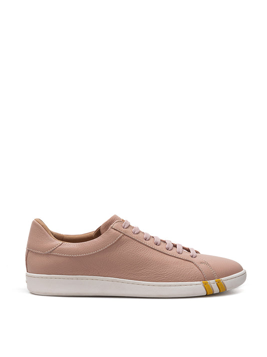 Chic Leather Lace-Up Sneakers