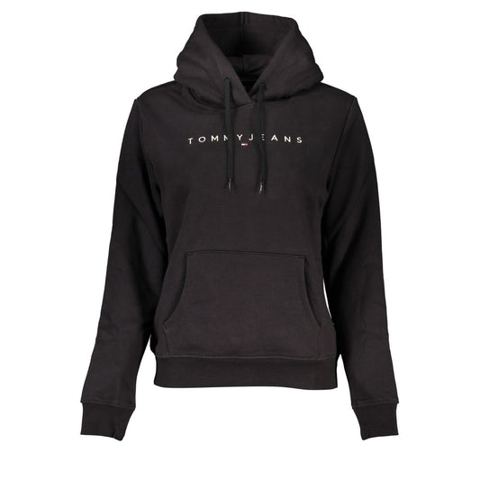 Chic Fleece Hoodie with Embroidered Logo