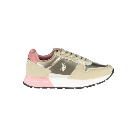 U.S. POLO ASSN. Chic Lace-Up Sneakers with Logo Detail