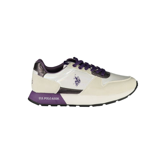 U.S. POLO ASSN. Chic Lace-Up Sneakers with Sporty Elegance