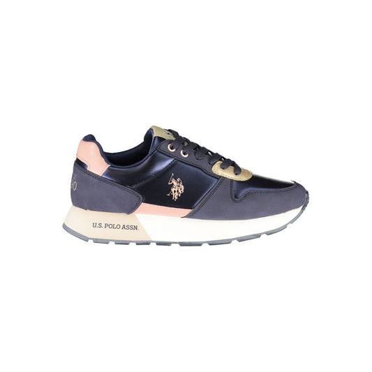 U.S. POLO ASSN. Chic Lace-Up Sneakers with Contrast Details