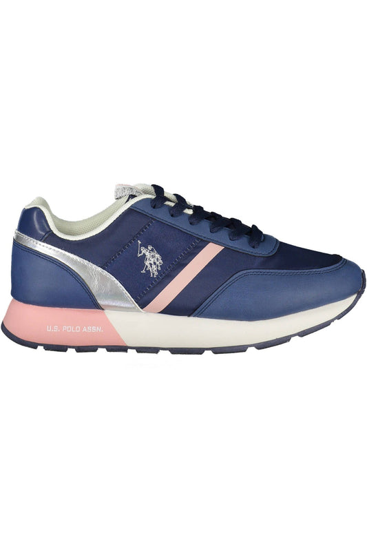 U.S. POLO ASSN. Chic Lace-Up Sneakers with Logo Accent