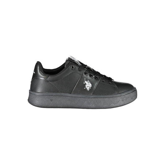 U.S. POLO ASSN. Chic Laced Sports Sneakers With Contrast Details