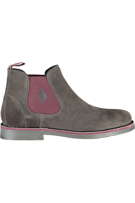 U.S. POLO ASSN. Elegant Ankle Boots with Contrasting Details