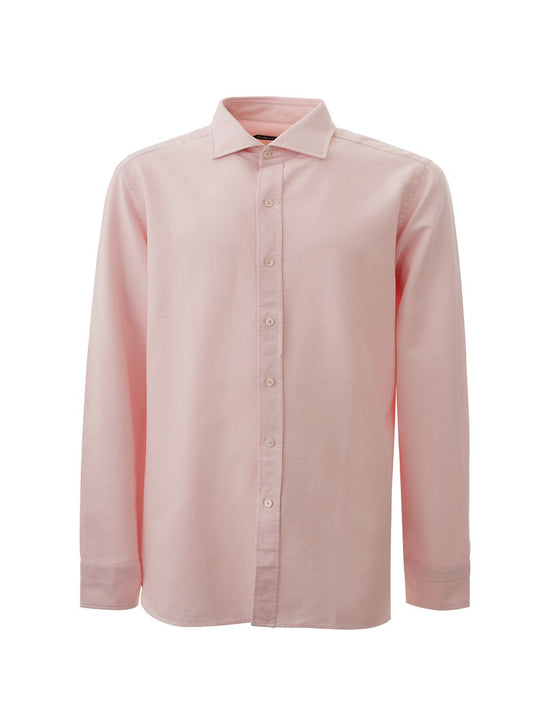 Elegant Long Sleeve Cotton Shirt