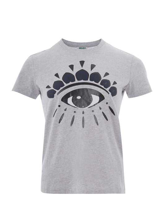 Stylish Eye Print T-Shirt