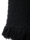 Elegant Cotton Skirt with Pompom Details