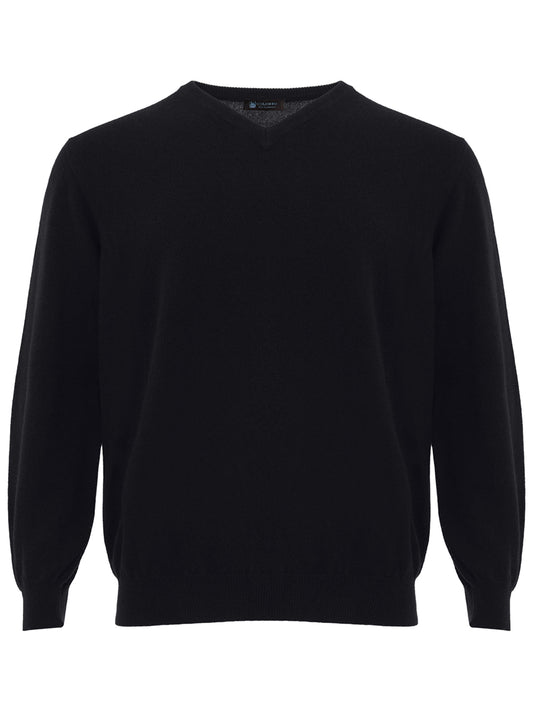 Elegant V-Neark Cashmere Sweater