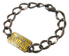Antique Silver Chain Link Bracelet for Women