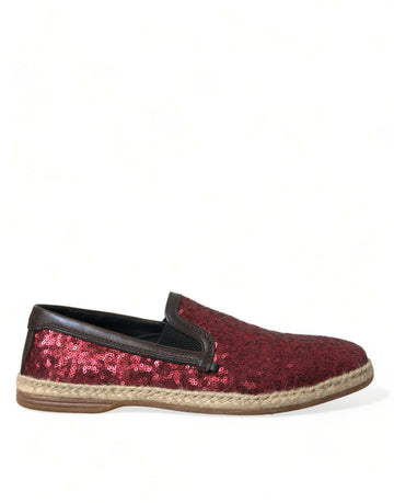 Sequined Loafers Slippers Men Shoes