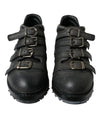 Leather Strap Men Ankle Boots Shoes