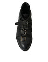 Leather Strap Men Ankle Boots Shoes