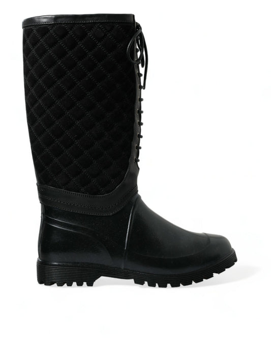 Chioggia Rubber Suede Rain Boots Shoes