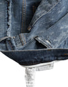 Washed Skinny Cotton Stretch Denim Jeans