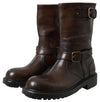 Leather Midcalf Mens Boots