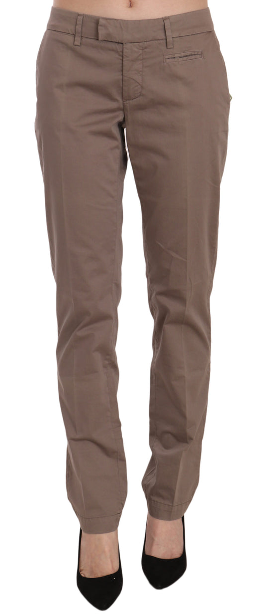 Chic Straight Cut Trousers