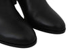 Elegant Calf Leather Heeled Boots