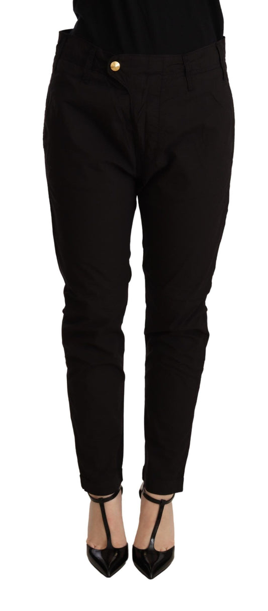 Mid Waist BAGGY Fit Skinny Trouser