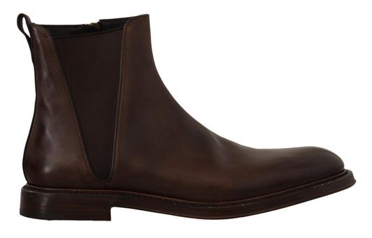 Leather Chelsea Mens Boots