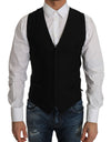Sleek Wool Blend Formal Vest