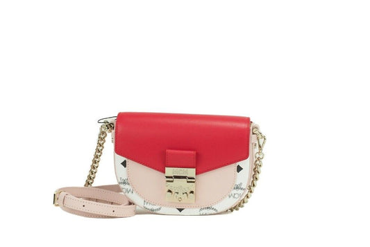 Patricia Mini Firefly Visetos Leather Crossbody Belt Handbag Bag Purse