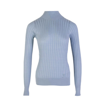 Elegant Silk Turtleneck Sweater