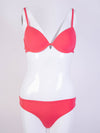 Chic Fuchsia Underwire Bikini Set