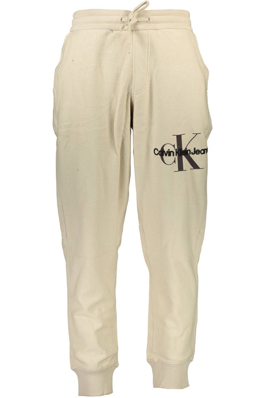 Cotton Sports Trousers with Embroidery