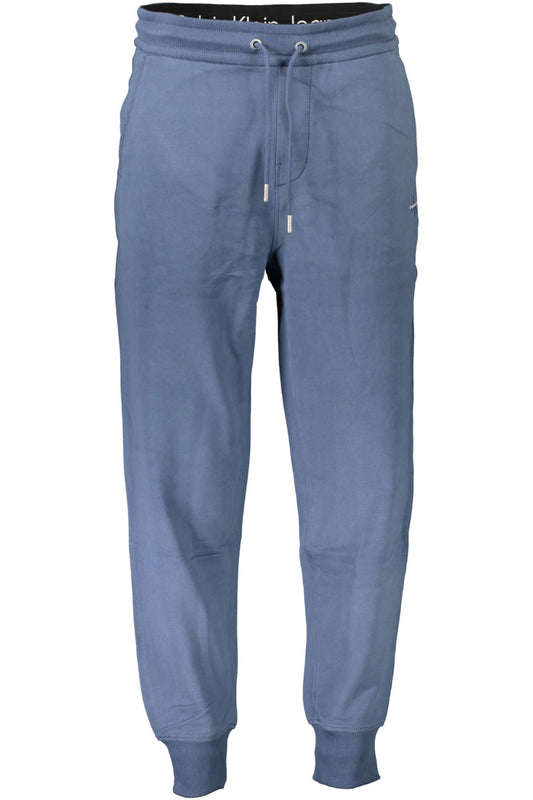 Sleek Cotton Sports Trousers with Ankle Cuffs