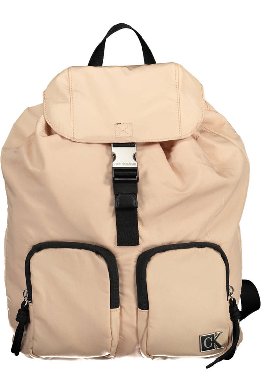 Eco-Chic Backpack with Contrasting Details