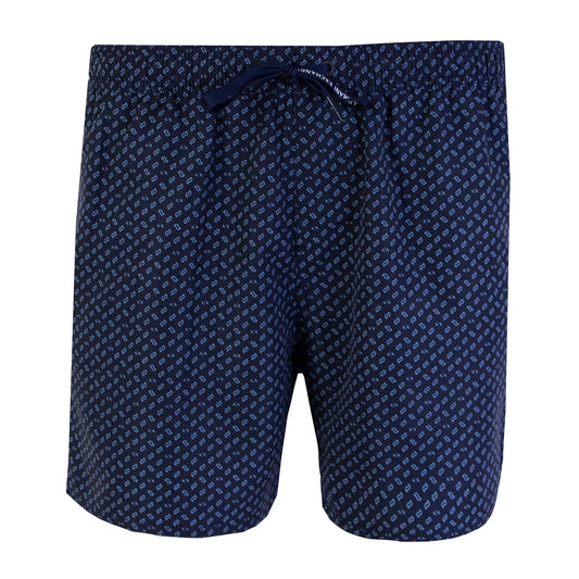 Elegant Micro Print Swim Shorts