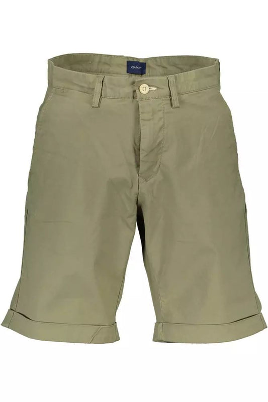 Elegant Cotton Bermuda Shorts