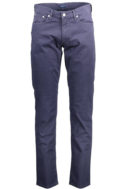 Sleek Slim-Fit Organic Cotton Trousers