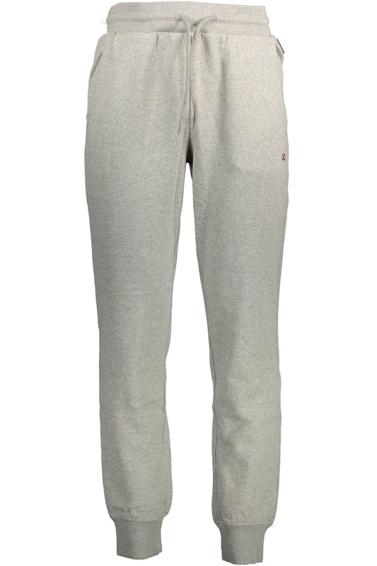 Chic Sports Trousers with Embroidered Logo