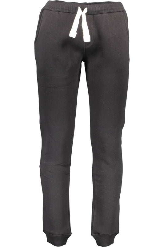 Elegant Sports Luxe Trousers with Ankle Cuffs