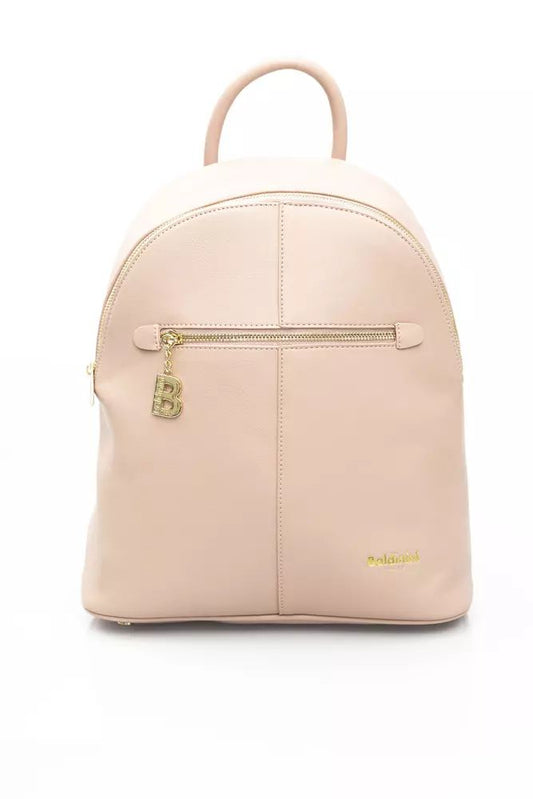 Elegant Golden-Detailed Backpack
