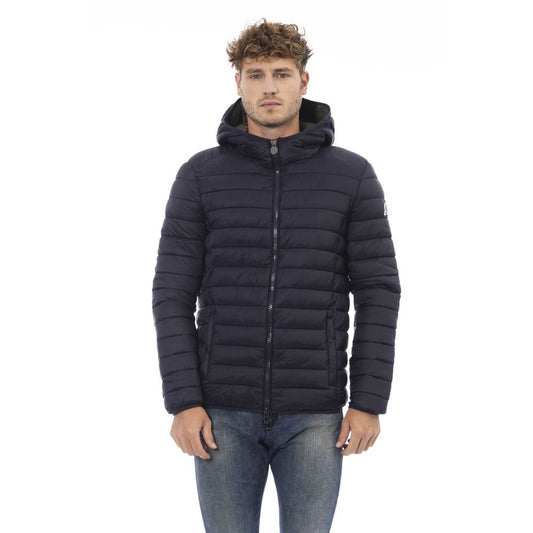 Quilted Men's Hooded Jacket