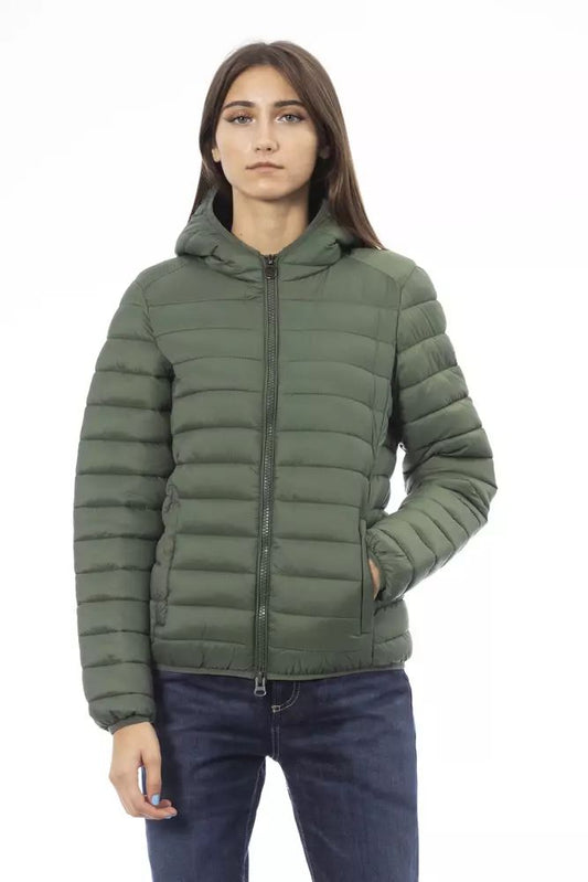 Chic Quilted Hooded Jacket