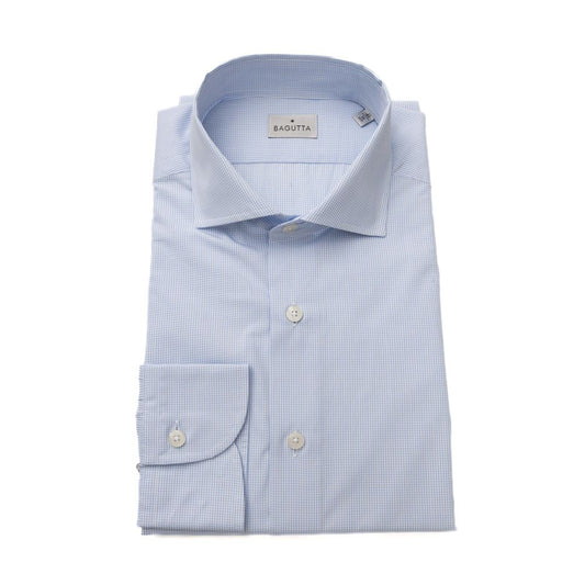 Elegant Cotton Shirt with French Collar
