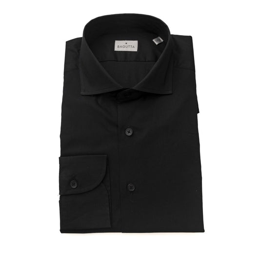 Elegant Slim Fit Shirt with French Collar