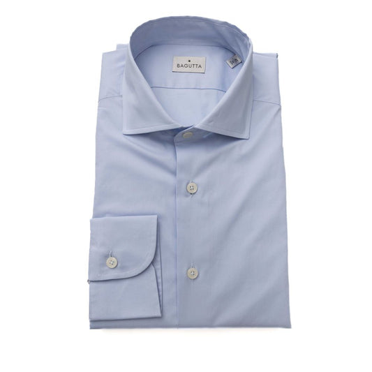 Elegant Slim Fit Shirt with French Collar