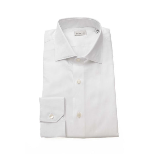 Elegant Cotton French Collar Shirt