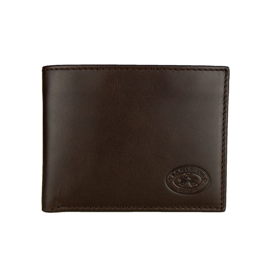 Elegant Dark Leather Wallet