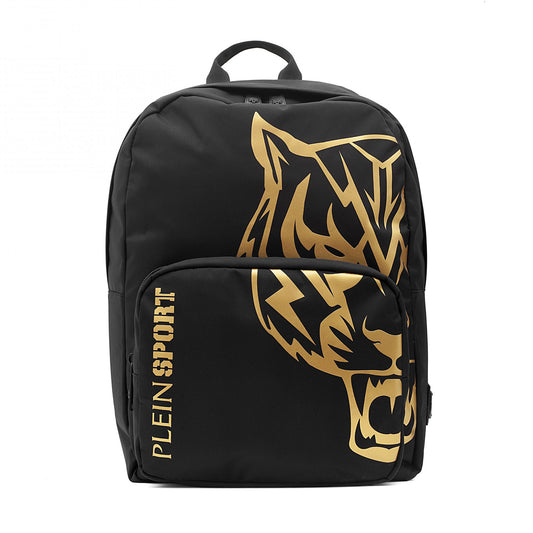 Elegant Backpack with Tiger Motif
