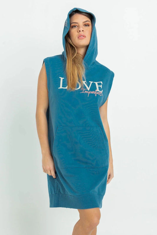 Casual Maxi Hooded Camisole Dress