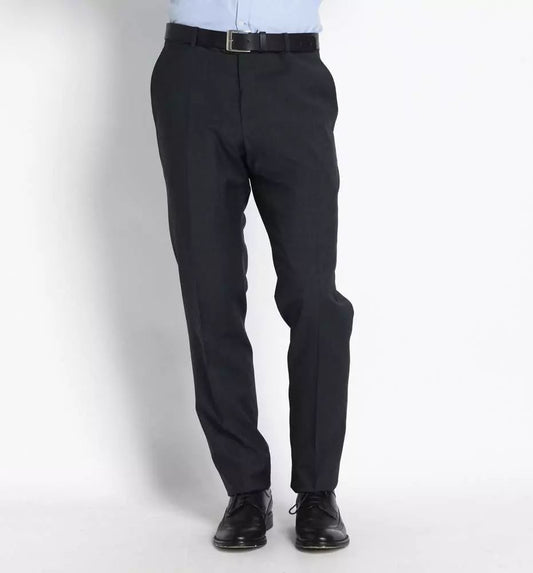 Elegant Woolen Suit Pants - Drop 7 Cut