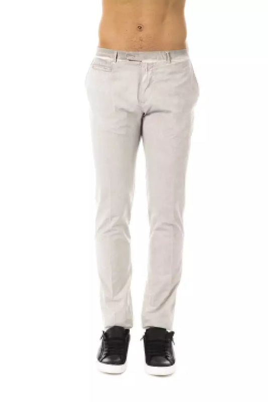 Sleek Casual Fit Cotton Pants for Men