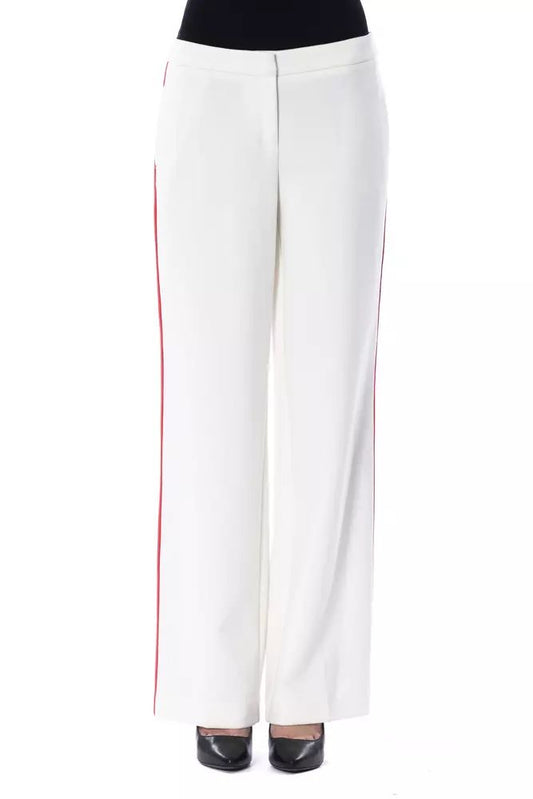 Elegant Stripe-Detailed Trousers