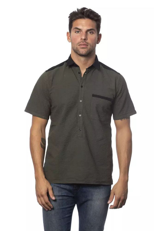 Army Regular Fit Cotton Blend Shirt