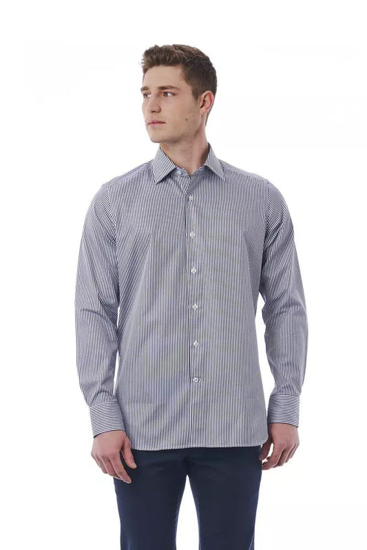 Elegant Italian Collar Shirt - Regular Fit